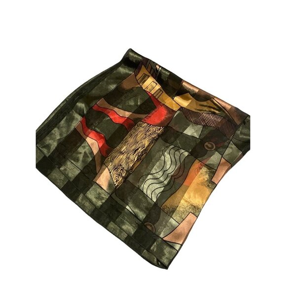 AMAZING PICASSO SCARF MULTICOLOR PAINT FACE WOMEN MAN‎ DESIGN SIZE 40”x40” - Picture 1 of 6